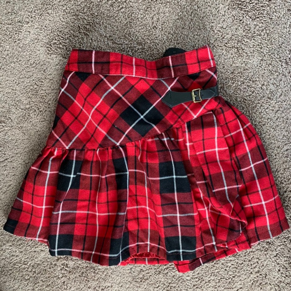 PLAID SKIRT